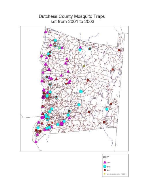 2001to2003trapsjpg Trap Sites History, by Year of First Use for Each Site