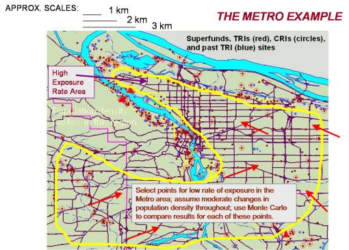 PortlandStudyArea An overview of the Portland study area - population features