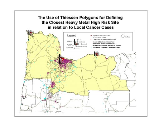 z_4metalsitestheissen Four documented release sites with levels released well above EPA standards.