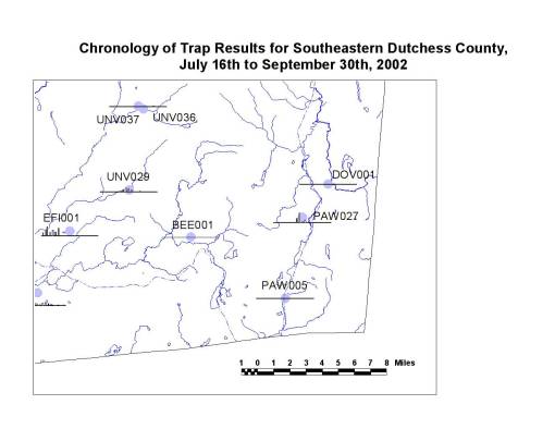 Southeastern Section of the County (most heavily populated area; PRE habitats)