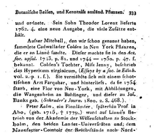 1817_Kurt-Sprengels-Geschichte-der-Botanik_v2_KurtPolycarpJoachimSprengel_ed_p332_IV-Kenntnifs-von-Nordamerica_Gronovius-Colden_p2