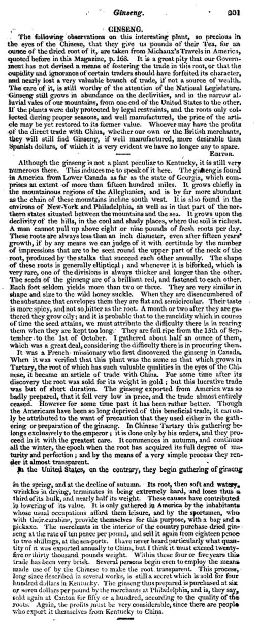 Ginseng_1816_AmericanMagazine_v5no1_article_pp201-202