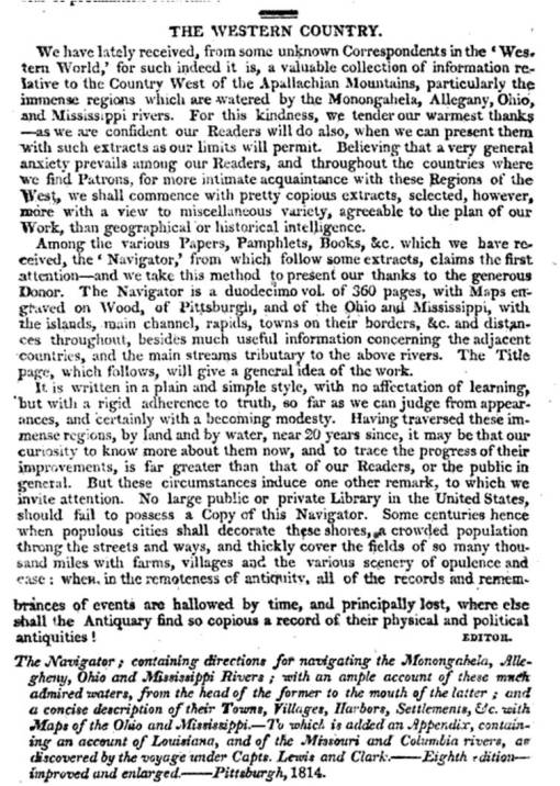 TheWesternCountry_1815_AmericanMagazine_v1no4_article_pp158-9