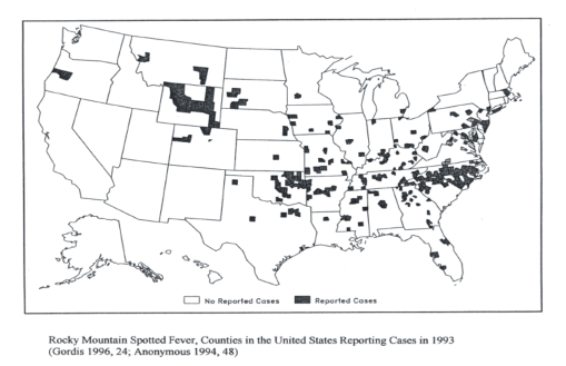 Thesis_Figure_RockyMountainSpottedFeverMap_Counties