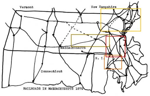 Bowditch_Franklin_1870RRmap-withpossibleareas