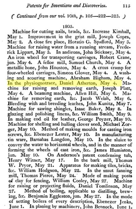 Physiogno_MedicalRepositoryVol3_p113-1805Invention_Listed