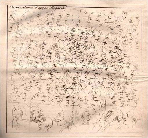 Physiognomy_HogarthCaricatures