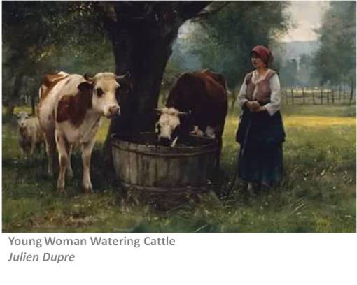 JulienDupre_WomanWateringCattle