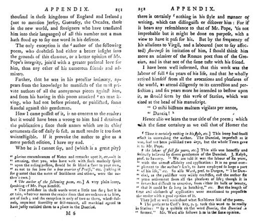 AlexanderPope_1764ed_Dunciad_TheWorks-vol3_Appendix1_251-252