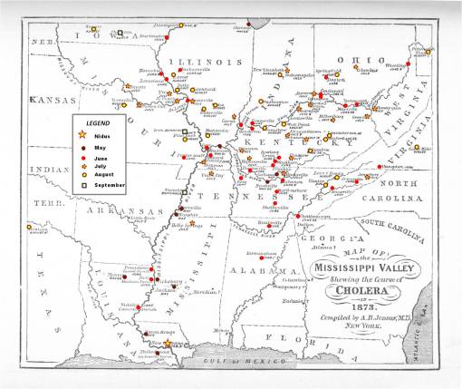 1873_Cholera_MississippiValley_ABJudson_WithPointChronoMapLegend