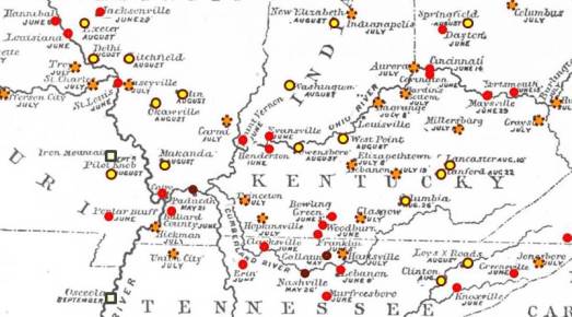 1873_Cholera_MississippiValley_ABJudson_WithPointChronoMapLegend_closeup