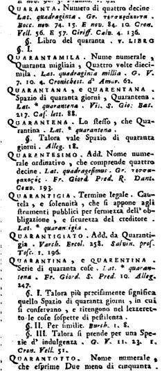 Quaranta