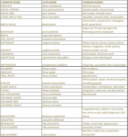 ShakerVillageHerbs_Native_Trees