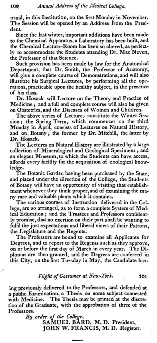 MedicalRespository_1812_p100-101_MedicalCollegeintheUniversityofNewYork_MedicalSchoolCurriculumProfessors