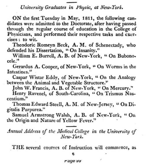 MedicalRespository_1812_p99_MedicalCollegeintheUniversityofNewYork_MedicalSchoolNews