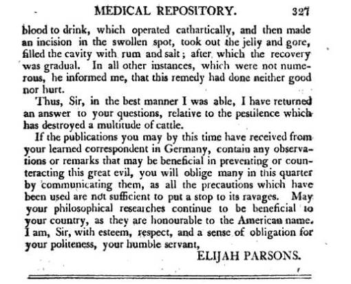 1798_RevElijahParsonsSomeAcctofaDisxAmongCattle_MedRep1798_Oct171797art_p327
