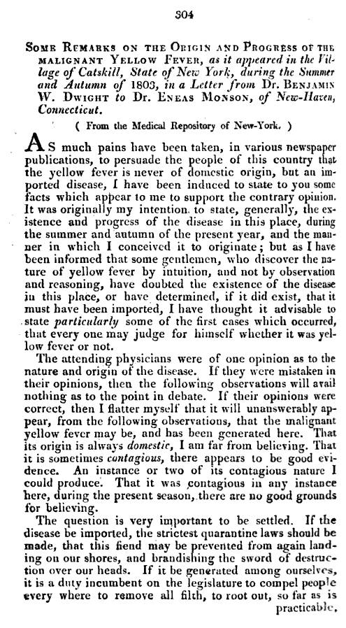 1805_MedPhysJournal_v13_BenjaminDwight_CatskillFever_304