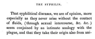 AdamNeale_1831_TheTruthofLinnaeanDoctrine_AnimalContagions_2_Ch1_p18_Syphilis