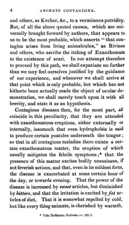 AdamNeale_1831_TheTruthofLinnaeanDoctrine_AnimalContagions_2_Ch1_p4_IntroAnimatePathology