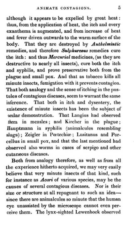AdamNeale_1831_TheTruthofLinnaeanDoctrine_AnimalContagions_2_Ch1_p5_IntroAnimatePathology