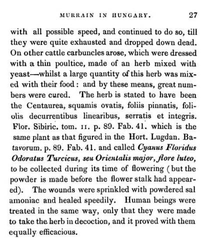 AdamNeale_1831_TheTruthofLinnaeanDoctrine_AnimalContagions_4_Ch3_p27_Murrain