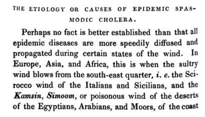 AdamNeale_1831_TheTruthofLinnaeanDoctrine_AnimalContagions_6_Ch18_p196_CholeraChapter_YellowFeverdiscussion
