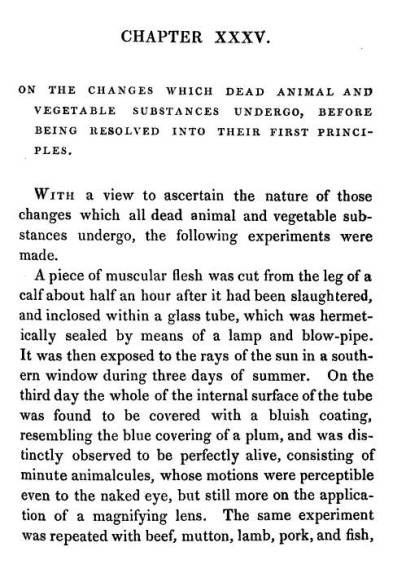 AdamNeale_1831_TheTruthofLinnaeanDoctrine_AnimalContagions_9_Ch35_p239_OntheDeadAnimalsandDisease