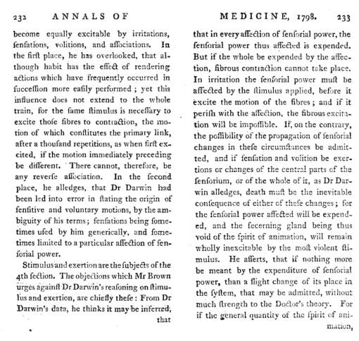 AnnalsofMedicine_1798_ObservationsoftheZoonomia-byThomasBrown_BookReview_232-3
