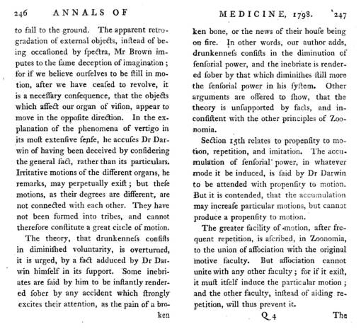 AnnalsofMedicine_1798_ObservationsoftheZoonomia-byThomasBrown_BookReview_246-7