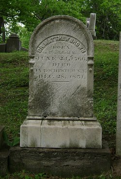 DrMatthewBrownsGraveRochesterNY