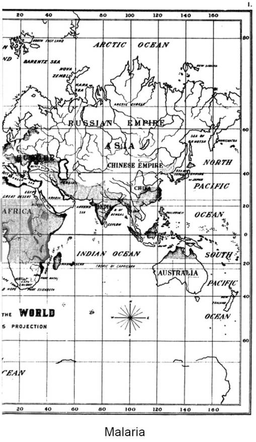 Felkin_1889_TropicalDiseases_18_Malaria_halfMAP