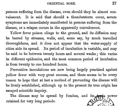 Felkin_1889_TropicalDiseases_27_YellowFever