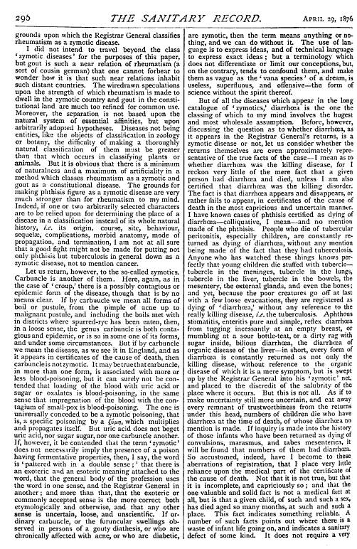 HenryHVernon_OnSomeDefectsintheRegistarGeneralsClassification_SanitaryRecord_Apr29-1876_p296