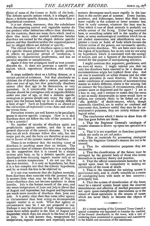 HenryHVernon_OnSomeDefectsintheRegistarGeneralsClassification_SanitaryRecord_Apr29-1876_p298