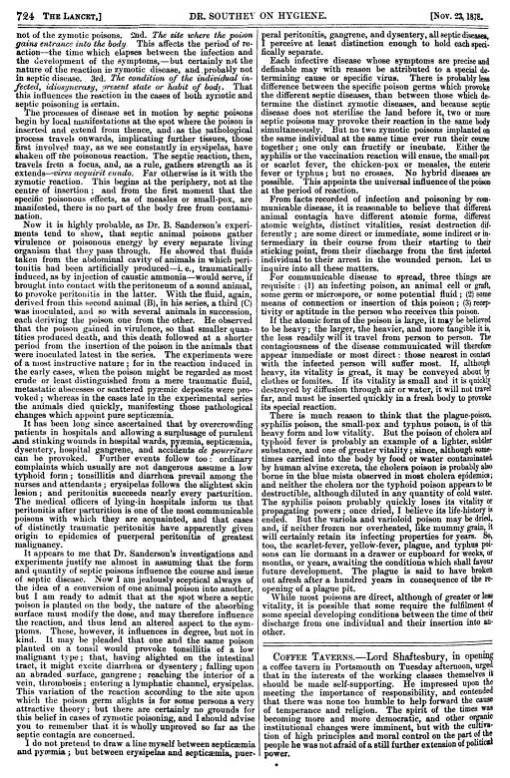 Lancet_Nov23-1878_ReginaldSouthey_LectureonHygiene_p724