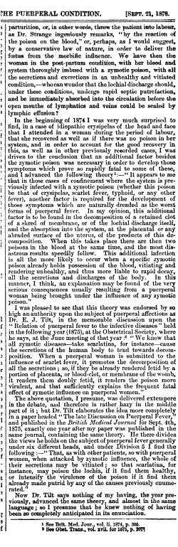 Lancet_Sept21-1878_ZymosisandPuerperalFever_WmStewart_p400b