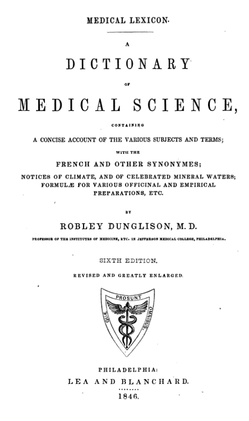 Dunglison_1846_MedicalLexicon_tp