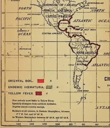 Felkin_04_OrientalBoilEndemicHematuriaYellowFever_YellowFeverdistribution