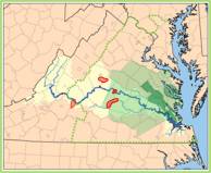 ThomasJeffersonsPlantationsonJamesRiverMapPopnDensityAreas