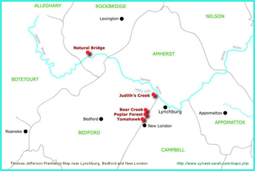 ThomJeffersonsandOtherPlantations_LynchburgNewLondonSection