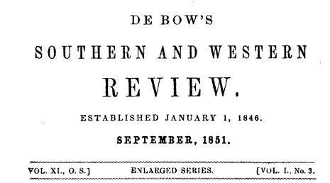 DeBowsTitlePage_Sep1851