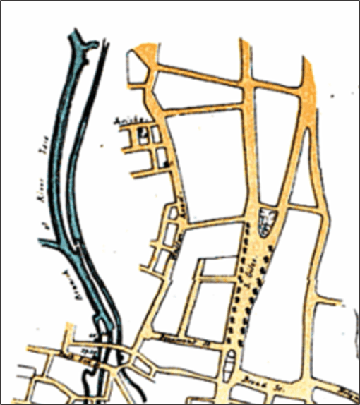 AclandMap_BanburyRoadA4144bifurcationcluster
