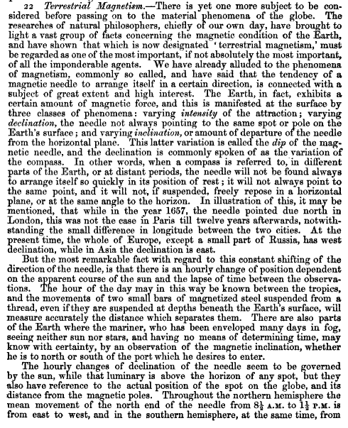 ManualGeogrlSci_1852_p196-TerrestialMagnetism